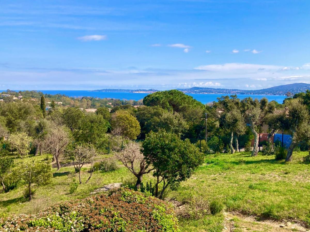 Les Restanques Vue Mer Pressoir 3131 Grimaud Dış mekan fotoğraf