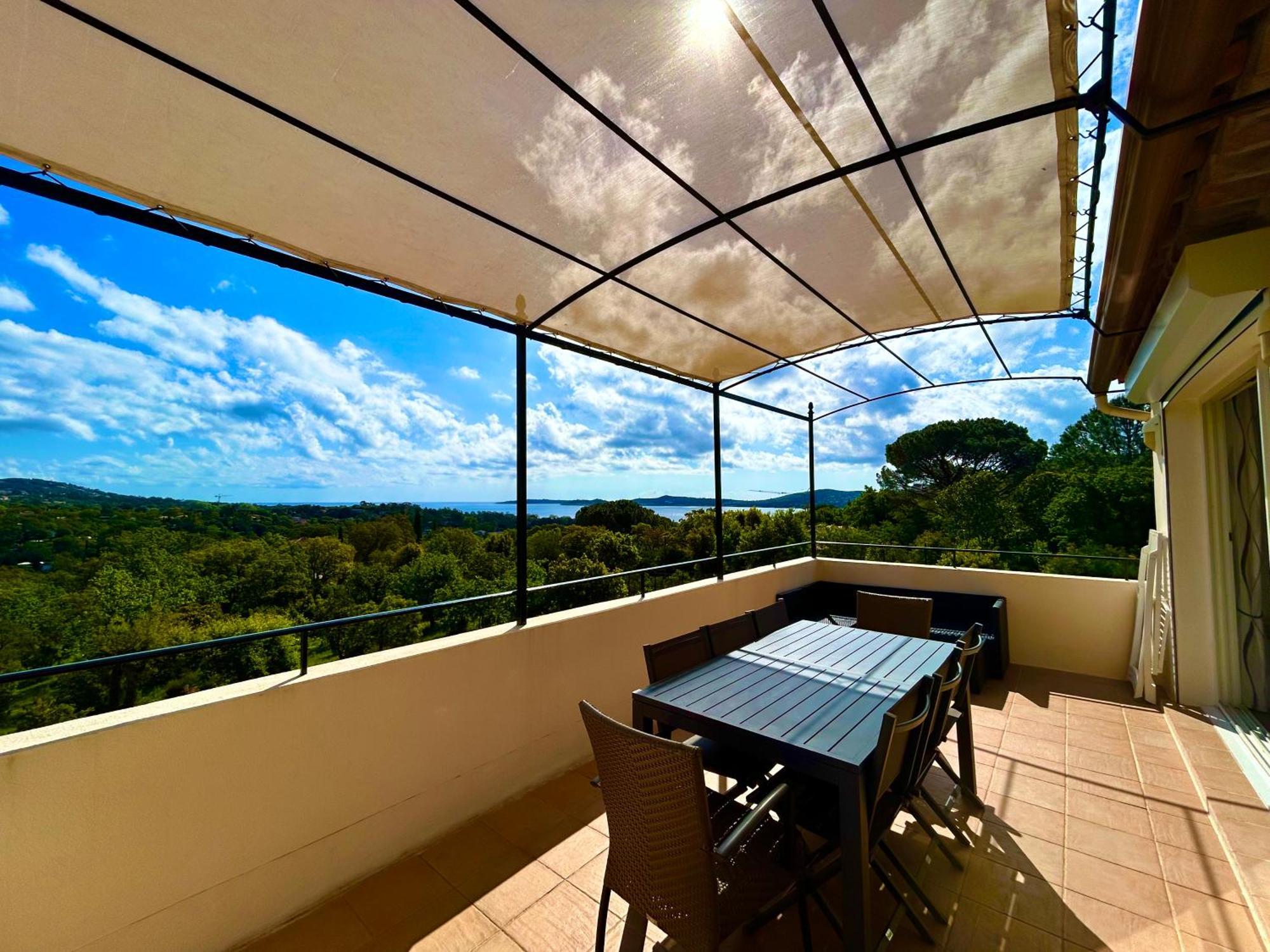 Les Restanques Vue Mer Pressoir 3131 Grimaud Dış mekan fotoğraf